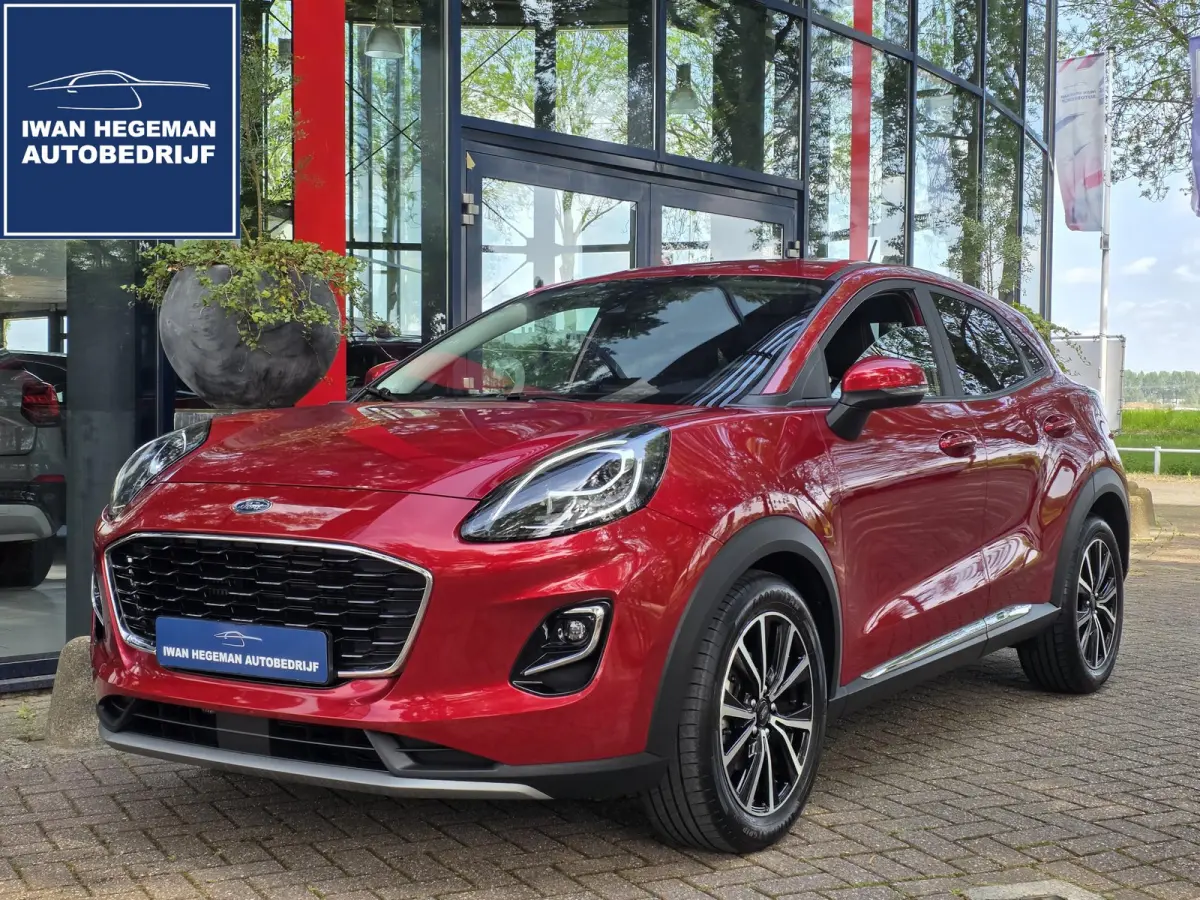 1.0 EcoBoost Titanium X | Navigatie | Cruise Control | Stoel + Voorruit + Stuurverwarming | Licht metalen velgen