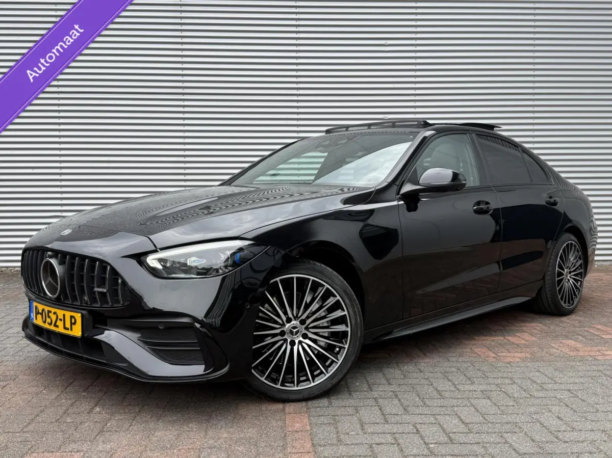 C200 AMG Camera Led Cruise Pano Head Up 22 NL Auto Eerste Eigenaar Vol Opties Achterasbesturing Sfeerverlichting Trekhaak Dealer Onderhouden Perfecte Staat