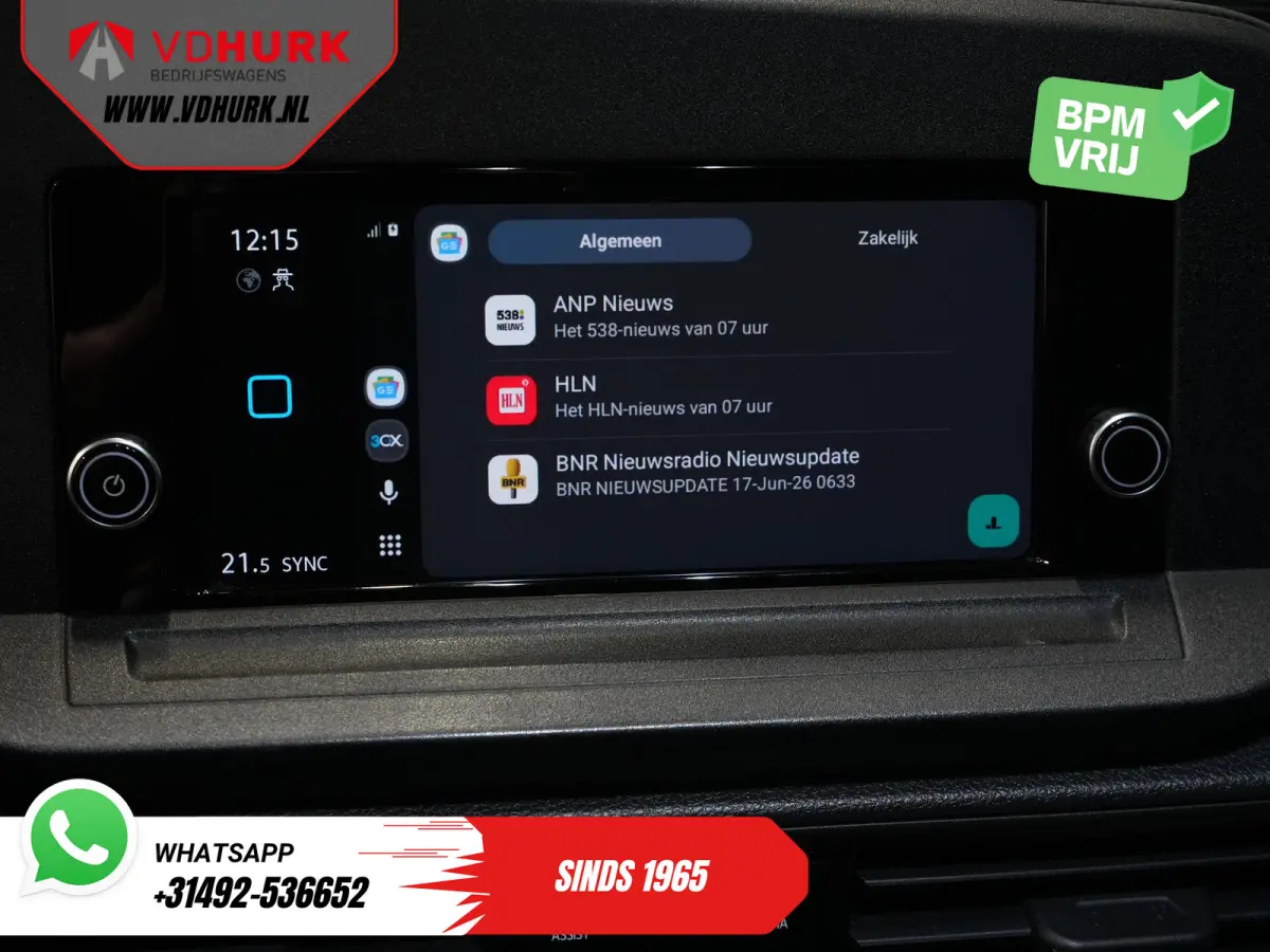 Maxi 1.5 TSI 115 pk DSG Aut. BENZINE 2x Schuifdeur/ Carplay/ Airco/ Cruise/ PDC