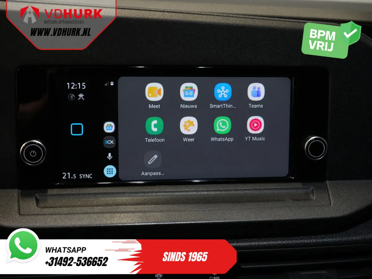Maxi 1.5 TSI 115 pk DSG Aut. BENZINE 2x Schuifdeur/ Carplay/ Airco/ Cruise/ PDC