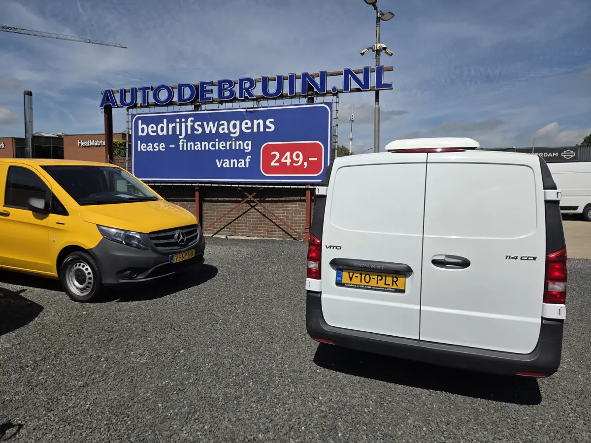 114 CDI KOELWAGEN AUTM. L3 XL Airco Achteruitrijcamera Tempomat 2 Achterdeuren Cruise control