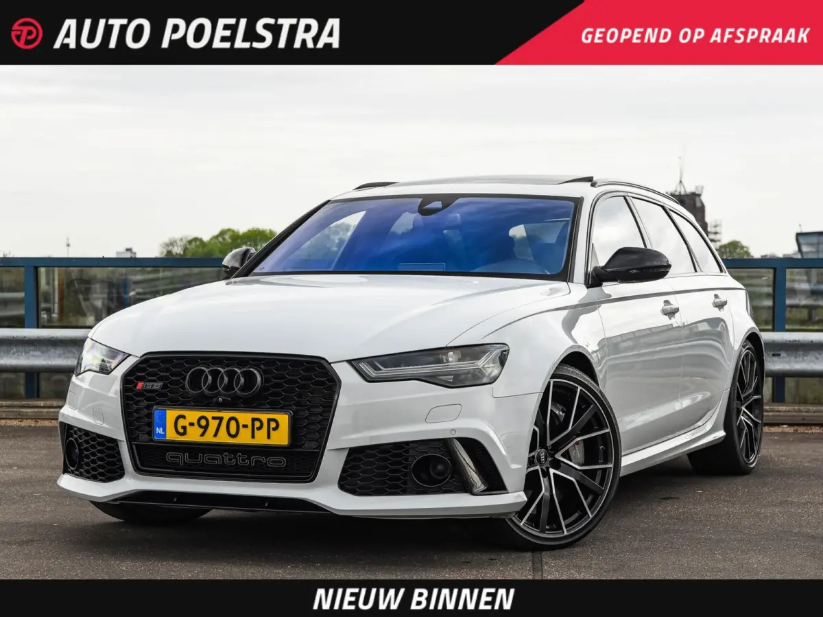 4.0 TFSI quattro 605 PK Performance Pro Line Plus | Panoramadak | Keramisch | Milltek | Soft-Close | ACC | Matrix LED | 21"