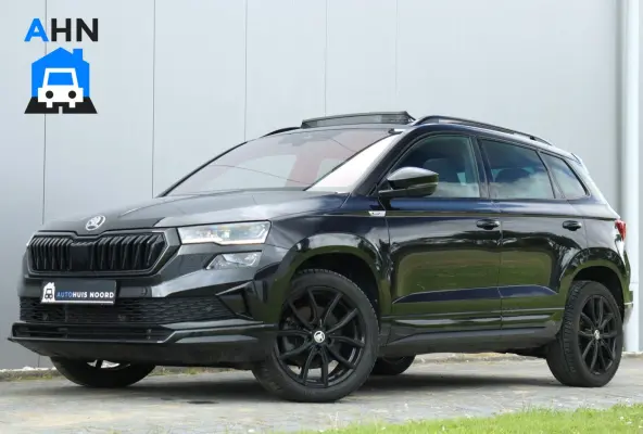 1.5 TSI / 150 PK / DSG / Sportline / VOL OPTIES / Pano / Black Edition / Virtual Cockpit / Camera / Adaptieve Cruise Control / Trekhaak / 18"!