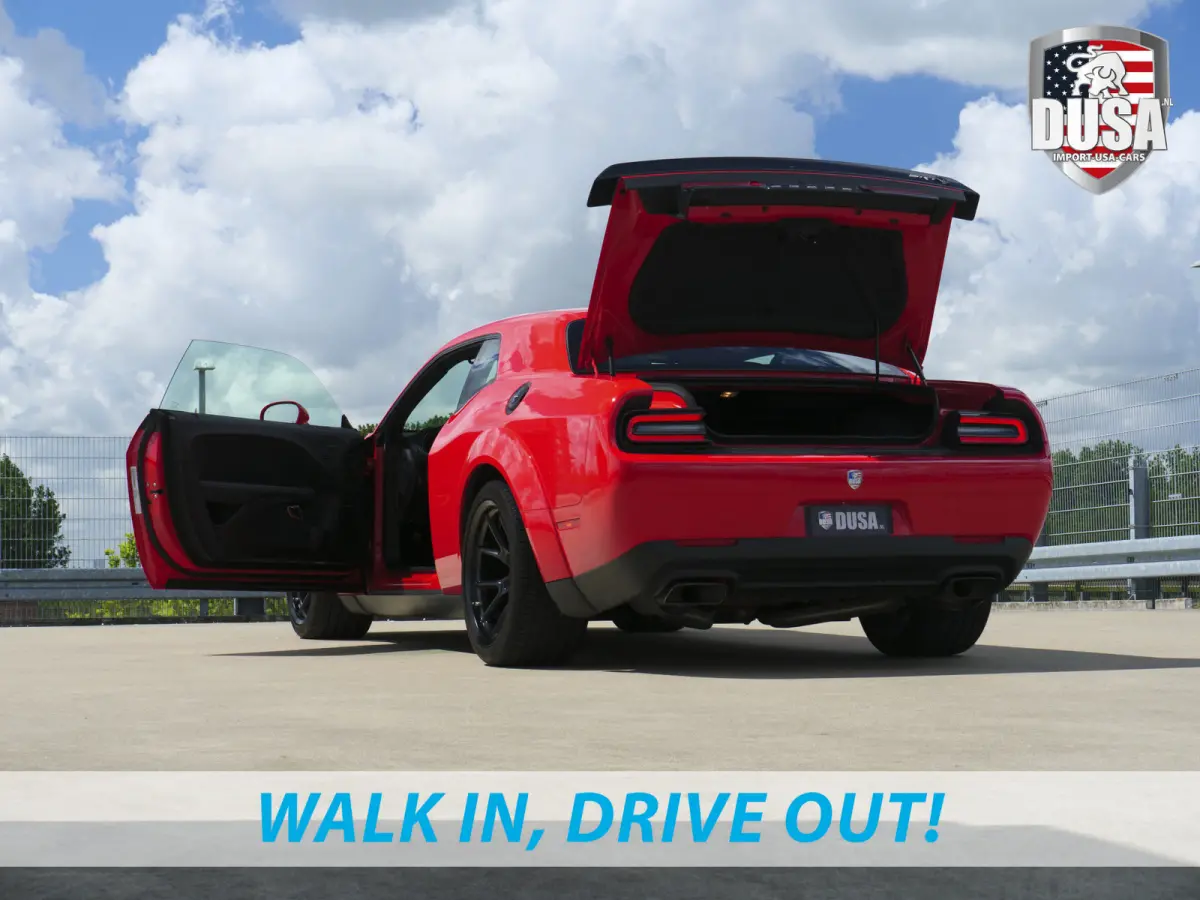 | Hellcat | Red eye | 6.2L Supercharged V8 | SRT 958 Nm | Brembo High-Performance | SRT Drive Modes Nieuw binnen!
