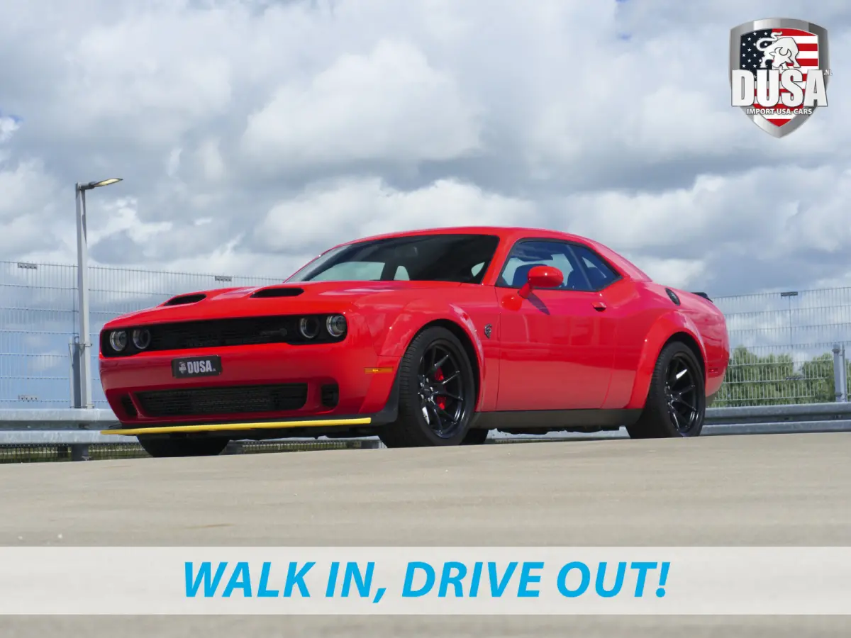 | Hellcat | Red eye | 6.2L Supercharged V8 | SRT 958 Nm | Brembo High-Performance | SRT Drive Modes Nieuw binnen!