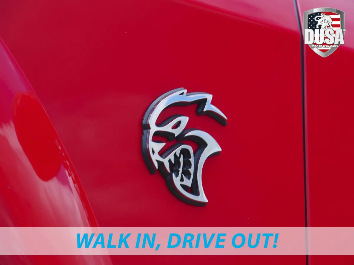 | Hellcat | Red eye | 6.2L Supercharged V8 | SRT 958 Nm | Brembo High-Performance | SRT Drive Modes Nieuw binnen!