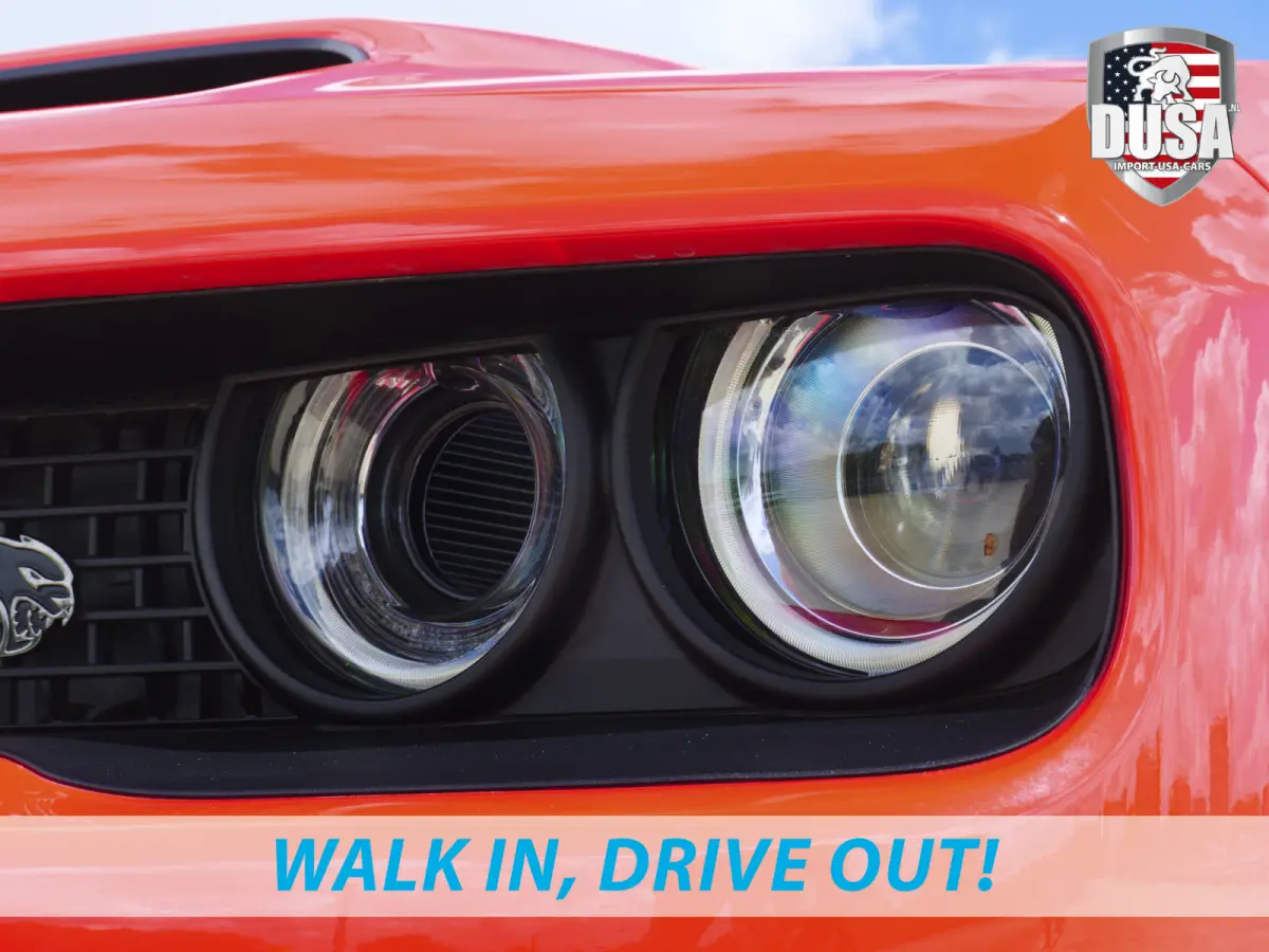 | Hellcat | Red eye | 6.2L Supercharged V8 | SRT 958 Nm | Brembo High-Performance | SRT Drive Modes Nieuw binnen!