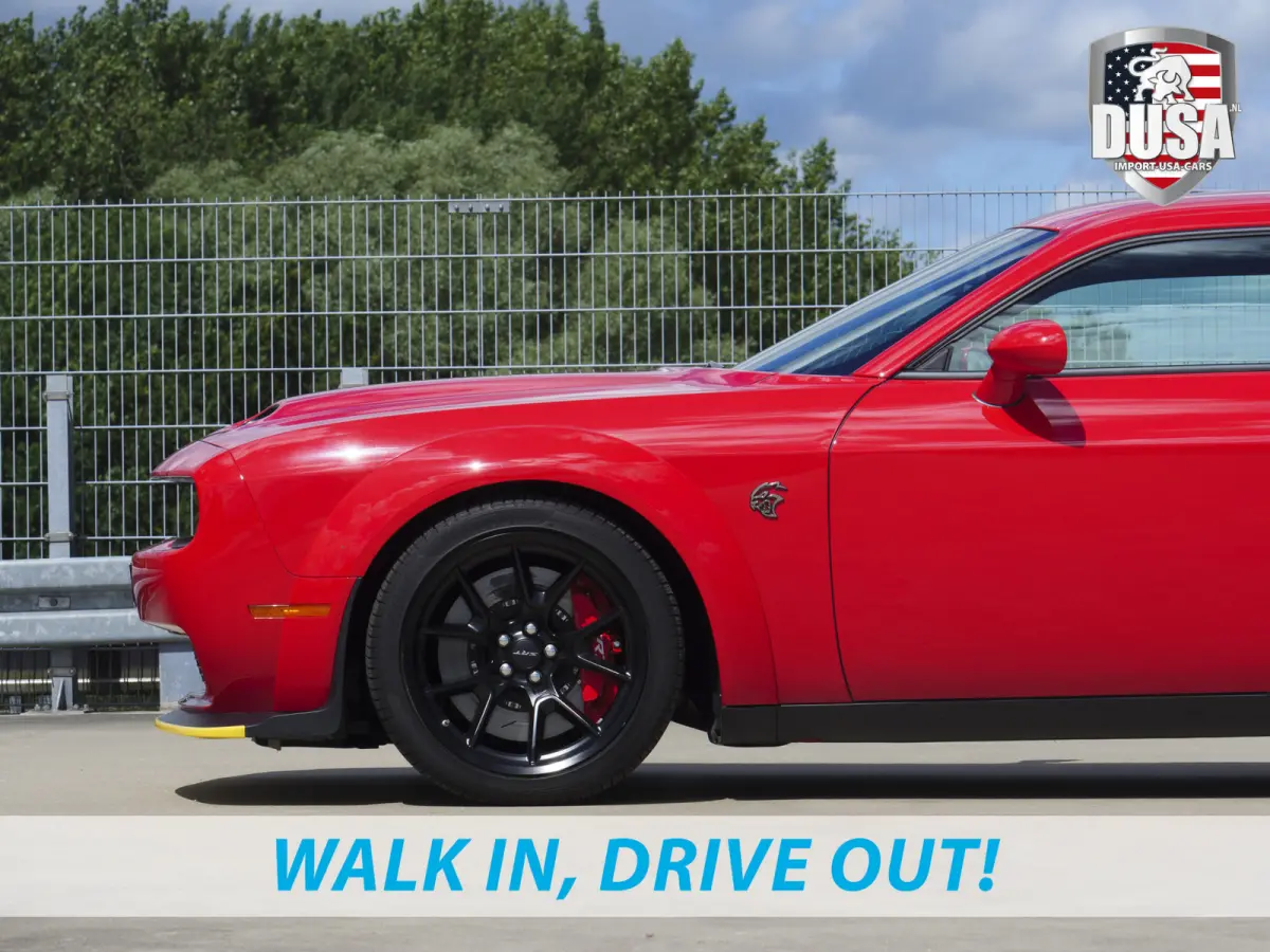 | Hellcat | Red eye | 6.2L Supercharged V8 | SRT 958 Nm | Brembo High-Performance | SRT Drive Modes Nieuw binnen!