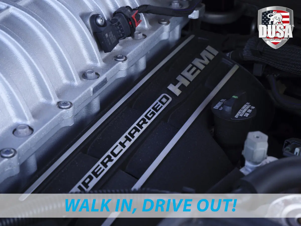 | Hellcat | Red eye | 6.2L Supercharged V8 | SRT 958 Nm | Brembo High-Performance | SRT Drive Modes Nieuw binnen!