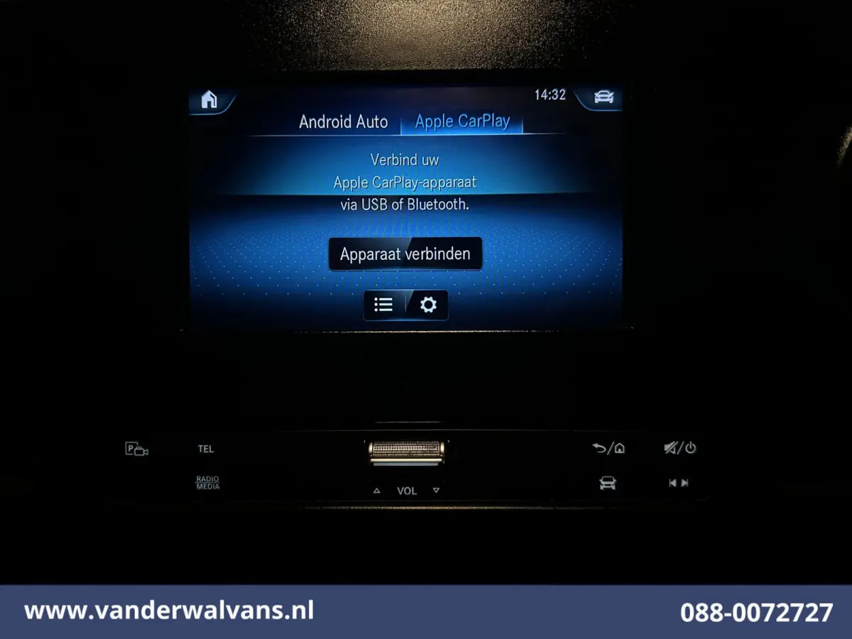 314 CDI 143pk L2H2 Euro6 Airco | Camera | Apple Carplay | Android Auto Parkeersensoren, Bijrijdersbank