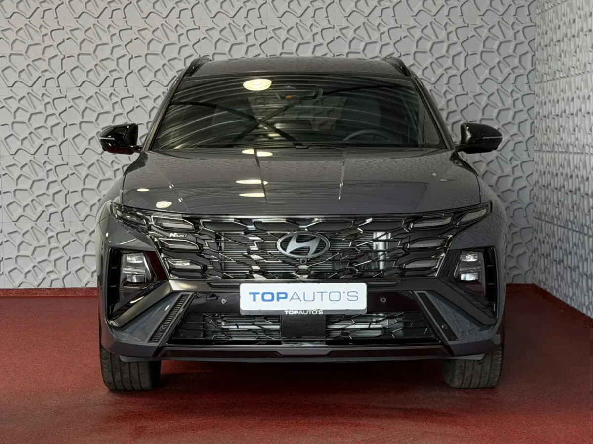 ONGEBRUIKTE AUTO 1.6 T-GDI PHEV N-LINE CAMERA ELEK.KLEP ELEK.STOEL/GEHEUG.VERW/GEKOELD SUBWFR 19''LMV ZWARTE HEMEL STUURVERW. PLUG IN HYBRIDE