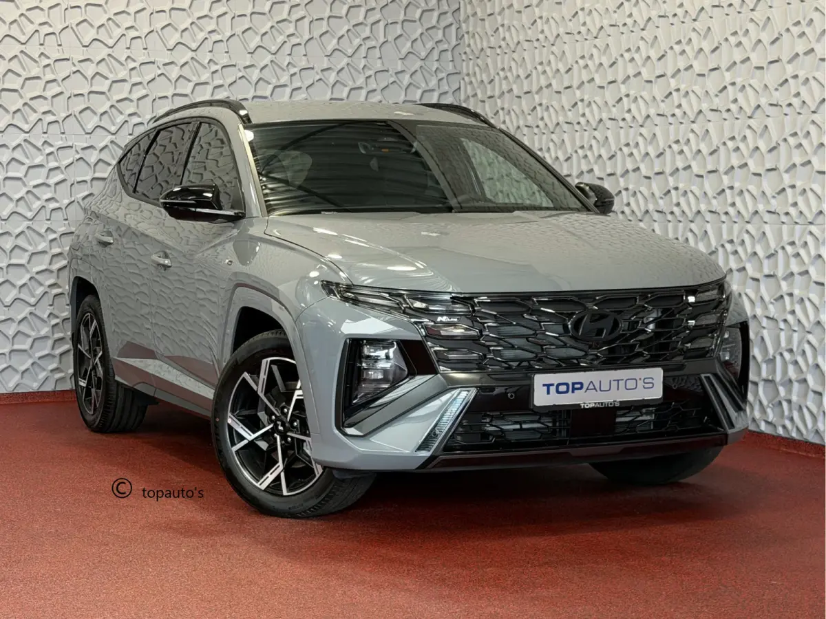 NIEUWE AUTO 1.6 T-GDI PHEV N-LINE 360.CAMERA ELEK.KLEP ELEK.STOEL/GEHEUGEN VERWARMD/KOELING SUBWFR 19"LMV ZWARTE HEMEL STUURVERW. PLUG IN HYBRIDE
