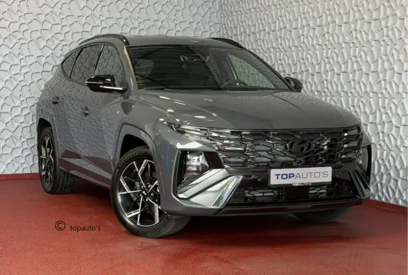 NIEUW 1.6 T-GDI PHEV N-LINE 360°CAMERA ELEK.KLEP ELEK.STOEL MEMORY VERWARMD/GEKOELD SUBWOOFER 19" LMV ZWARTE HEMEL STUURVERW. PLUG IN HYBRIDE