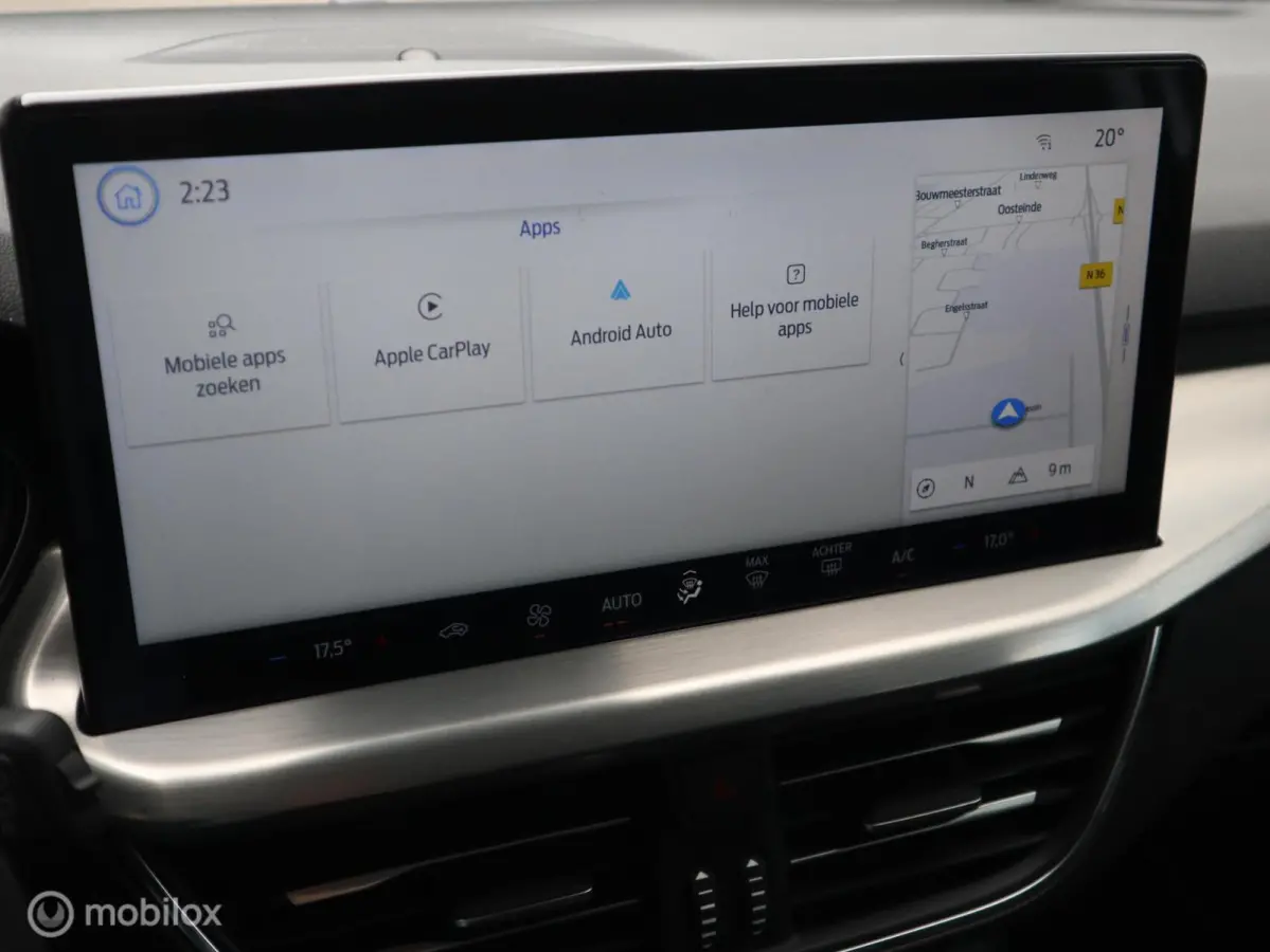 EcoBoost 155 PK Hybrid MHEV AUTOMAAT (FACELIFT MODEL) Titanium X Navi|Trekhaak|LED|Camera|DAB|DonkerGlas|17"LMV