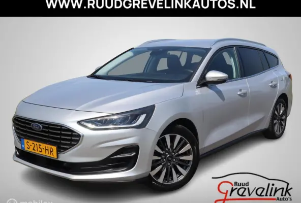 EcoBoost 155 PK Hybrid MHEV AUTOMAAT (FACELIFT MODEL) Titanium X Navi|Trekhaak|LED|Camera|DAB|DonkerGlas|17"LMV