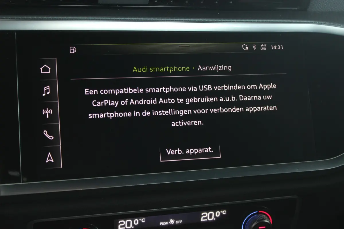 35 TFSI S-Line Trekhaak | LED Matrix | Carplay | Adapt. Cruise | Navi | Bluetooth | Sportstoelen | 18" LMV | PDC V+A