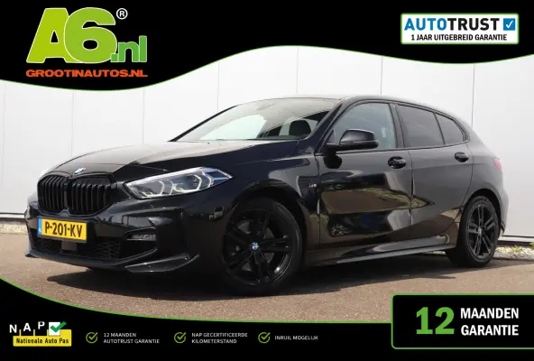 118i Business Edition M Sport Automaat Black Optic Virtual Cockpit Sfeerverlichting Navigatie Carplay Android Sportstoelen Clima Cruise PDC