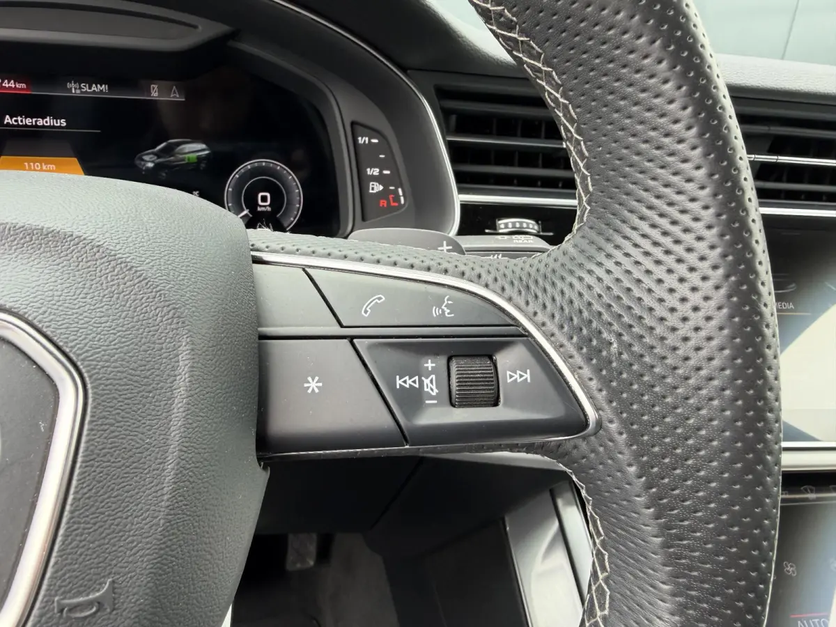 55 TFSI e quattro Pro Line S 21"/SOH 93%/Trekhaak/B&O/Laser LED/Stoelverwarming v+a/Adaptieve cruise/Dodehoek/Keyless/Head-up/Memory