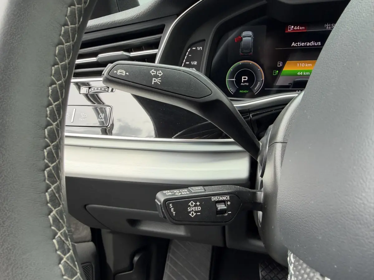 55 TFSI e quattro Pro Line S 21"/SOH 93%/Trekhaak/B&O/Laser LED/Stoelverwarming v+a/Adaptieve cruise/Dodehoek/Keyless/Head-up/Memory