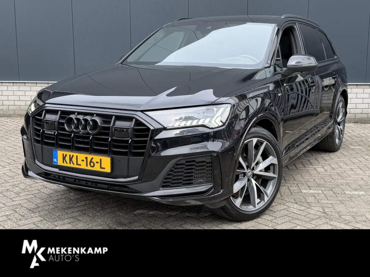 55 TFSI e quattro Pro Line S 21"/SOH 93%/Trekhaak/B&O/Laser LED/Stoelverwarming v+a/Adaptieve cruise/Dodehoek/Keyless/Head-up/Memory