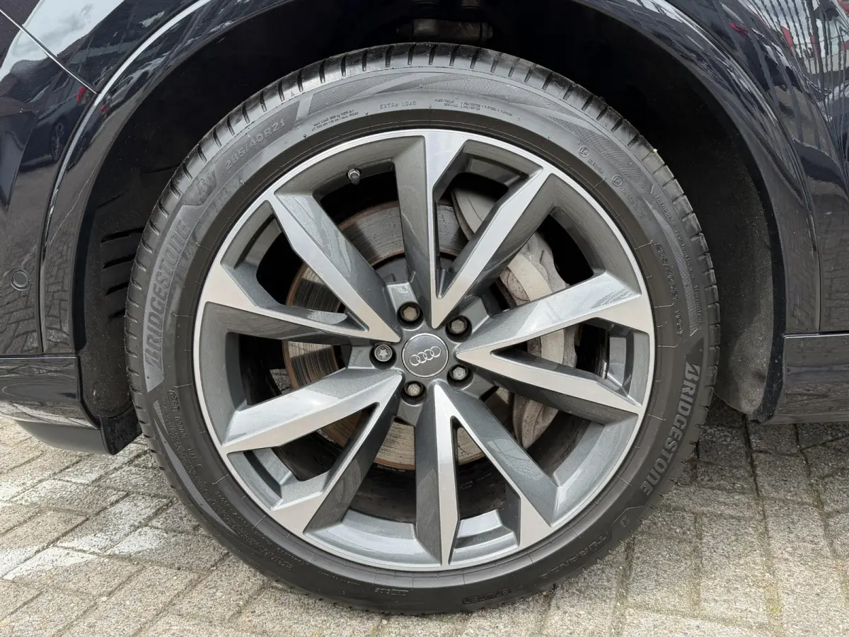 55 TFSI e quattro Pro Line S 21"/SOH 93%/Trekhaak/B&O/Laser LED/Stoelverwarming v+a/Adaptieve cruise/Dodehoek/Keyless/Head-up/Memory