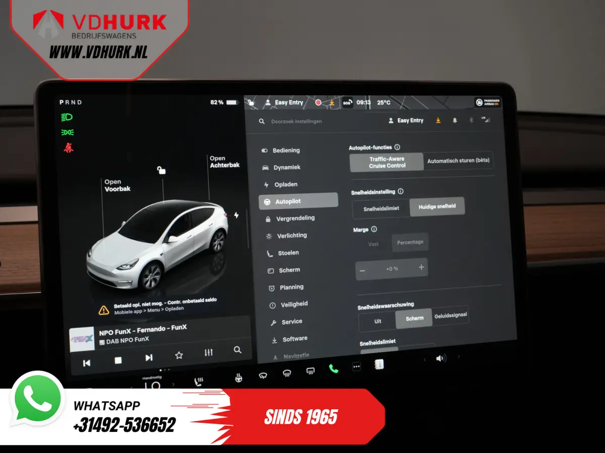 Long Range AWD 75 kWh 540 km WLTP MARGE SOH 92%/ Pano/ Warmtepomp/ Adapt.Cruise/ Memory/ Elek.klep/ Stoelverw./ Navi/ 360 camera/ Climate/ 19”LMV