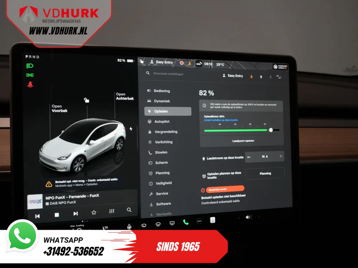 Long Range AWD 75 kWh 540 km WLTP MARGE SOH 92%/ Pano/ Warmtepomp/ Adapt.Cruise/ Memory/ Elek.klep/ Stoelverw./ Navi/ 360 camera/ Climate/ 19”LMV