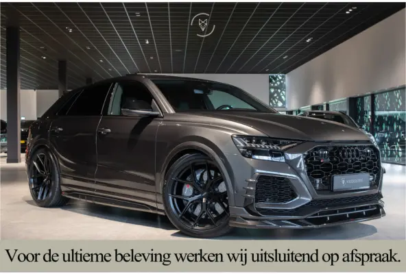 RSQ8 4.0 TFSI Quattro 700PK URBAN|FULL CARBON|23" Vossen|Ceramic|RS Dynamic|B&O 3D Advanced||ACC|Uitlaatsysteem|Keyless|Softclose|Standkachel|360°