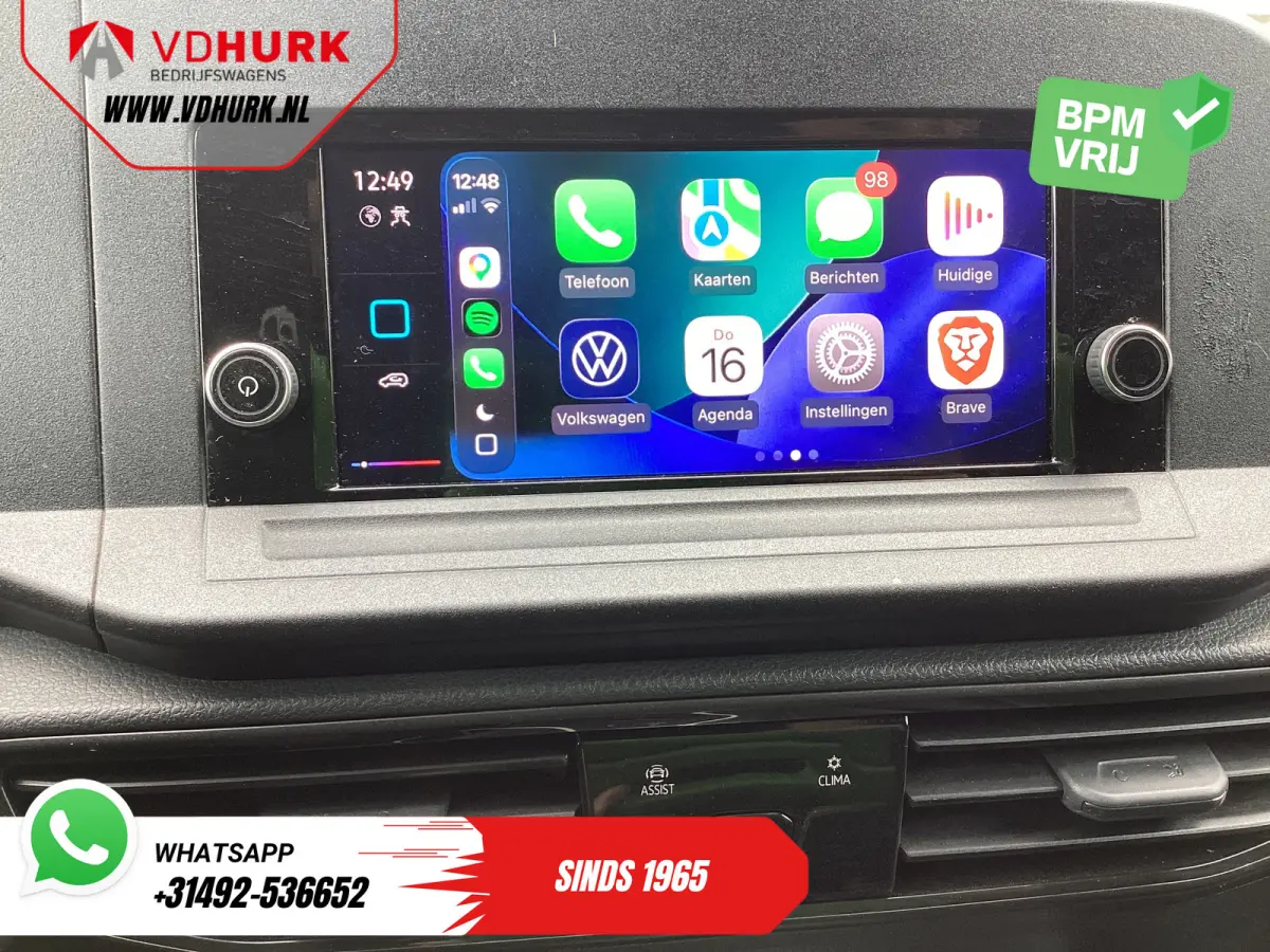 Maxi 2.0 TDI 125 pk DSG Aut. Carplay/ Airco/ Cruise/ 16”LMV/ PDC