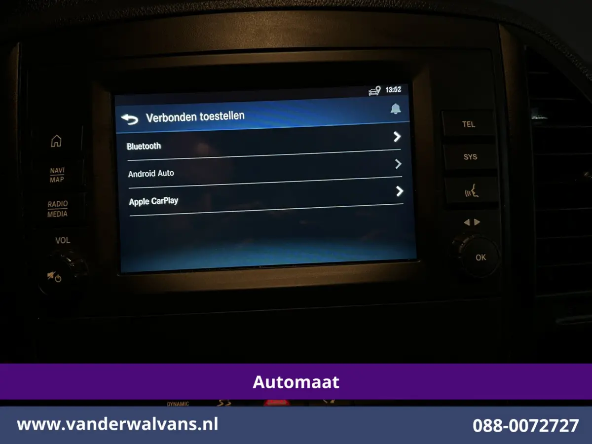 114 CDI 136pk 9G-Tronic Automaat L2H1 Euro6 Airco | Camera | Navigatie | Imperiaal | 2500kg Trekhaak | Apple Carplay Cruisecontrol, Android Auto, Parkeersensoren