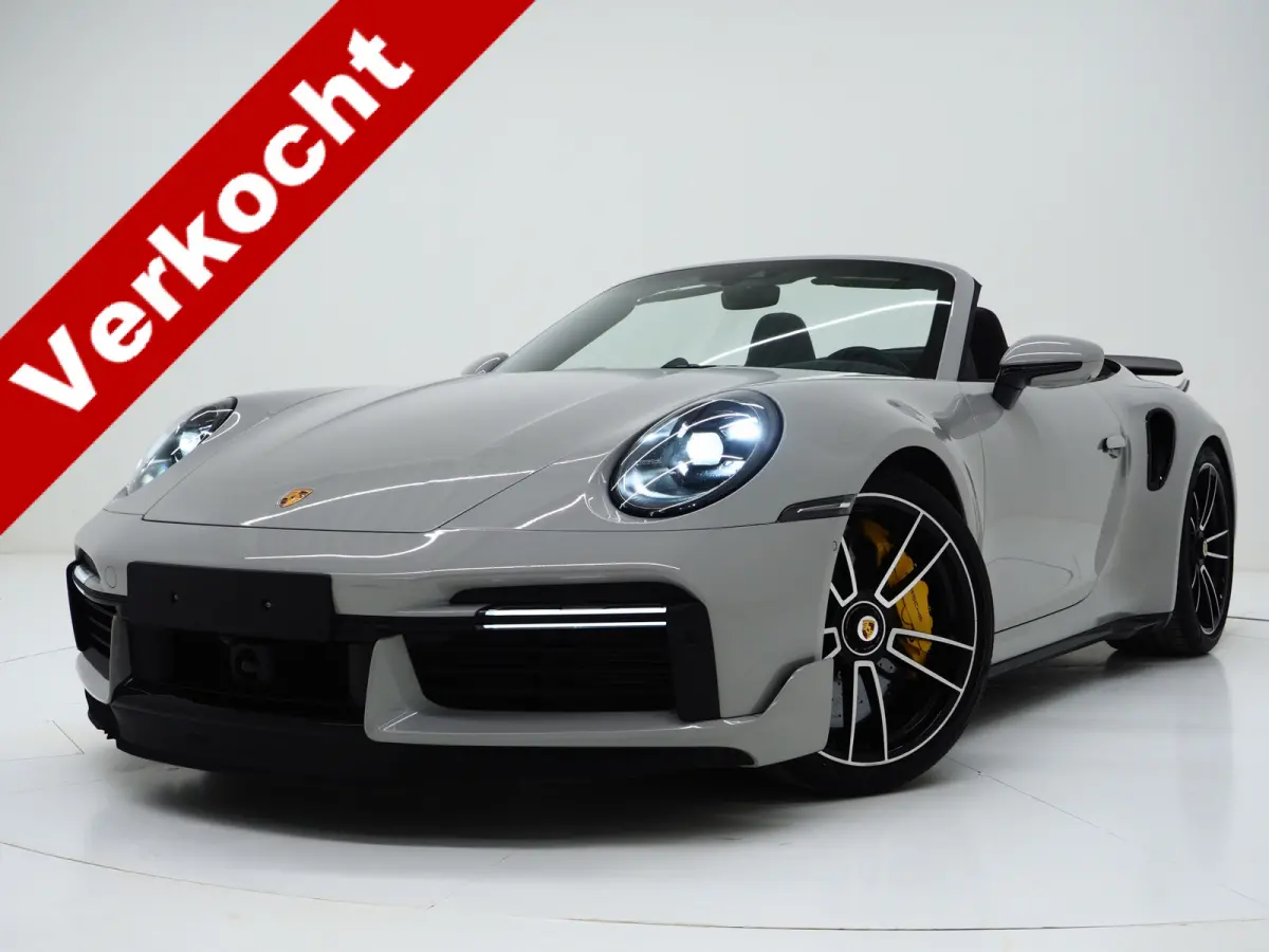 3.8 Turbo S | Aero Kit | Keramisch | Burmester | Sportuitlaat | SportDesign | Full Option