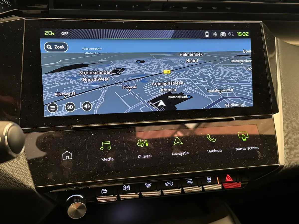 1.2 Hybrid 136 e-DCS6 GT Camera | Clima | Carplay | Elek.Klep | Cruise Adap | LMV | Bluetooth | Keyless | Navigatie | PDC | | Achterbank in delen neerklapbaar | Achteruitrijcamera | Alarm kl