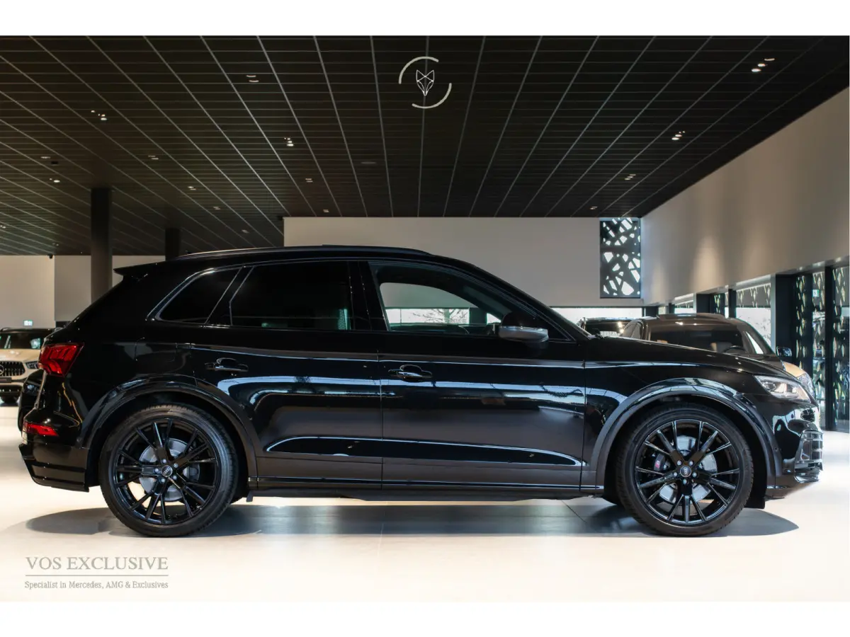 SQ5 3.0 Tdi Quattro ABT|Carbon|B&O|ACC|Ruitleder|Luchtvering|360|HUD|Standkachel|Blackline|21"|Matrix LED|New Service