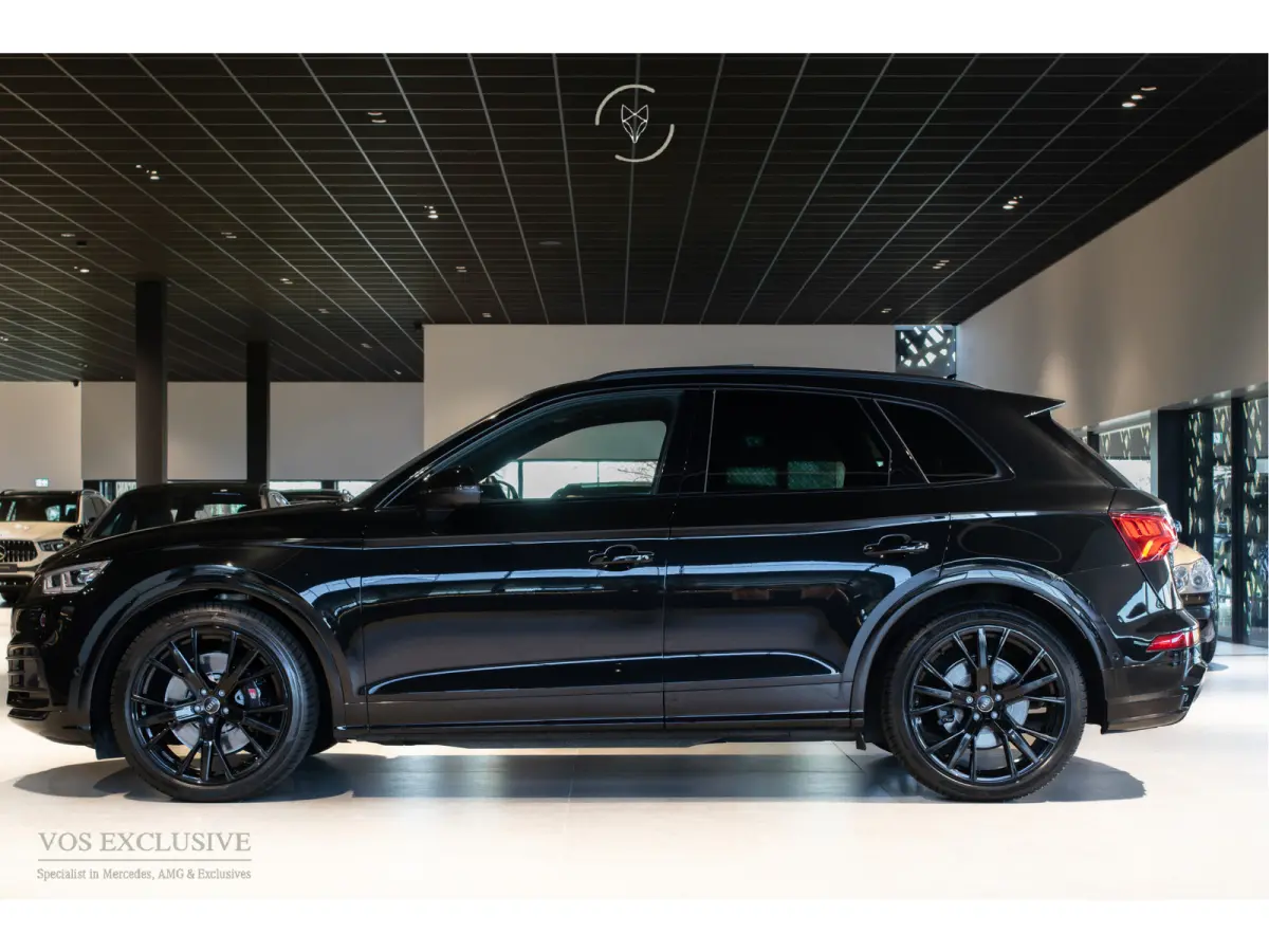 SQ5 3.0 Tdi Quattro ABT|Carbon|B&O|ACC|Ruitleder|Luchtvering|360|HUD|Standkachel|Blackline|21"|Matrix LED|New Service