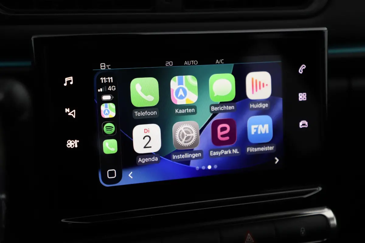 1.2 PureTech Shine Navigatie Achteruitrijcamera 17 inch LMV Carplay Android Climate Cruise Control Rijstrooksensor Parkeersensor