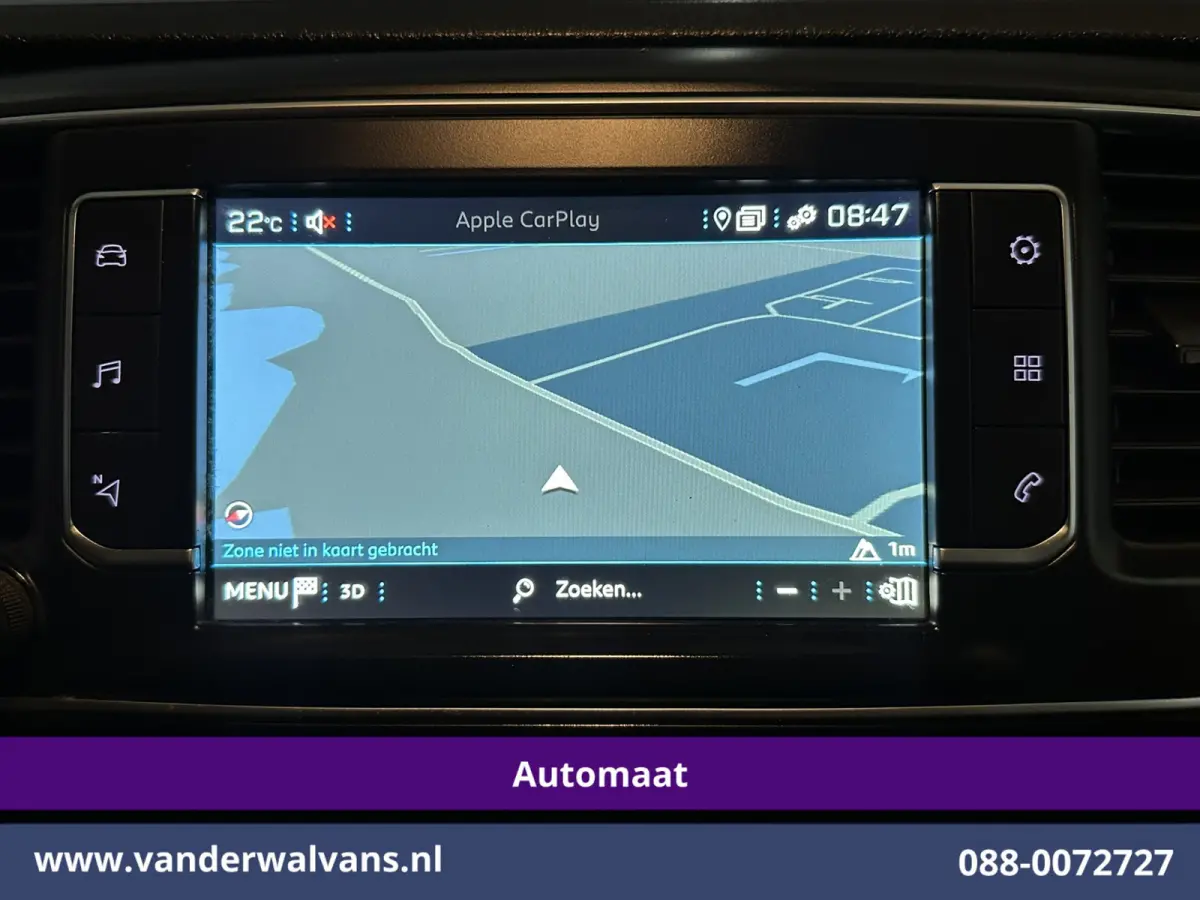 2.0 BlueHDI 122pk Automaat L2H1 Euro6 Airco | Navigatie | Camera | Apple Carplay Android Auto, Cruisecontrol, Trekhaak, Parkeersensoren