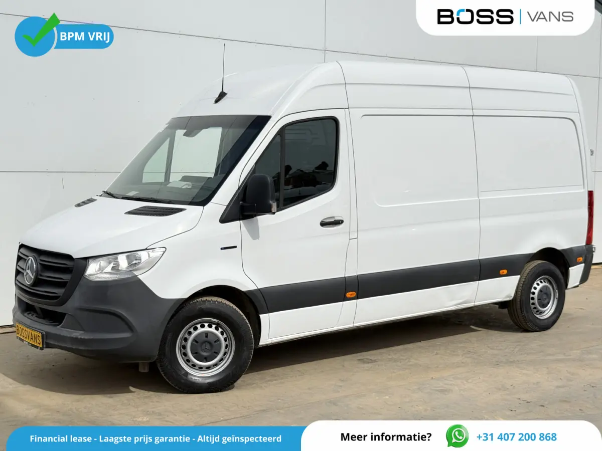 eSprinter L2H2 55 kWh L2H2 Elektrisch 168km WLTP 94% (SOH) Snelladen Laadkabel Climate Control Stoelverwarming