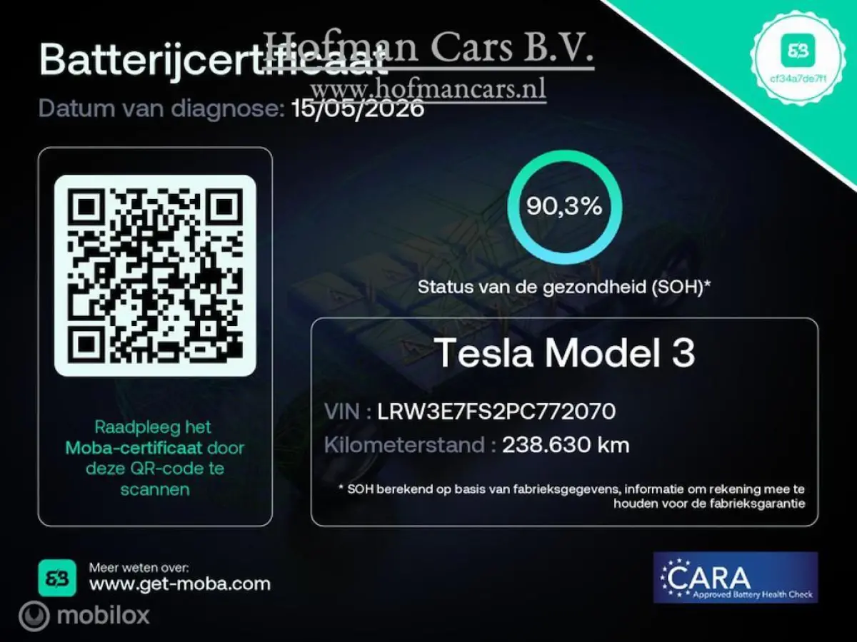 RWD Standard Plus 60 kWh LFP | SOH 90,3% | BTW-auto | AMD Ryzen | Warmtepomp | APK 04/2027