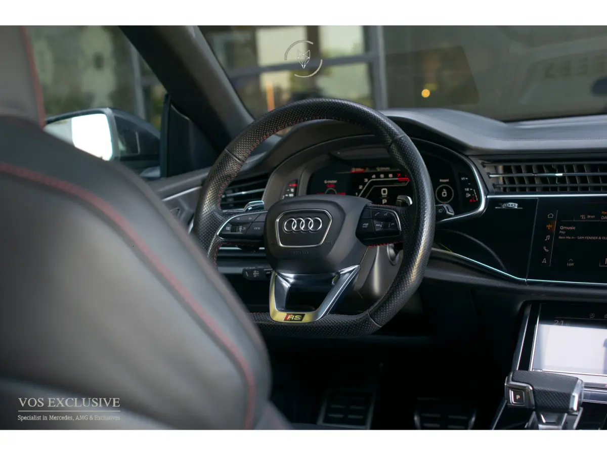 4.0 TFSI RS Q8 Quattro BTW|Massage|B&O 3D Advanced|HUD|Standkachel|23''|4-wielsturing|Trekhaak|Softclose