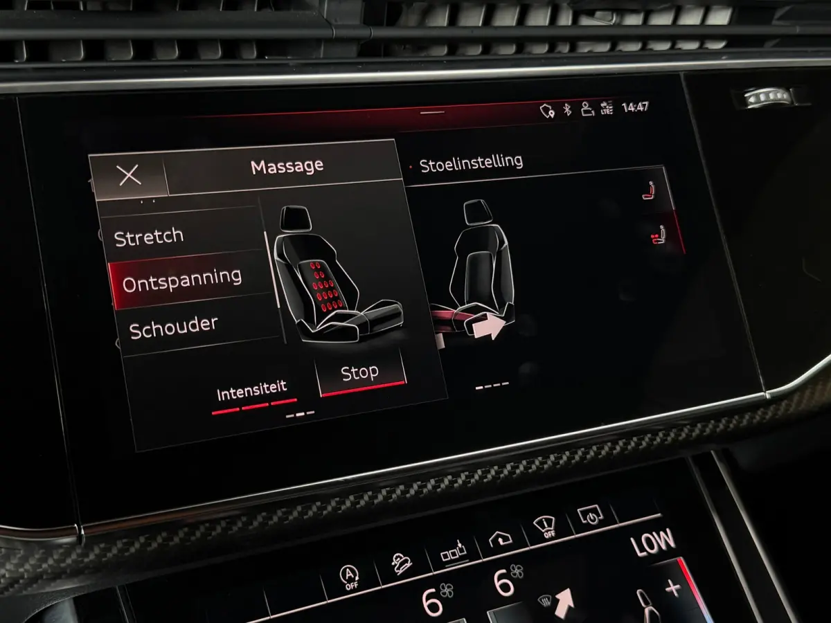 RSQ8 4.0 TFSI RS quattro PANO|CARBON|KERAMISCH|B&O|MASSAGE|SOFTCLOSE|360CAM|MEMORY|KEYLESS|DEALER ONDERHOUDEN|600PK|BOMVOL