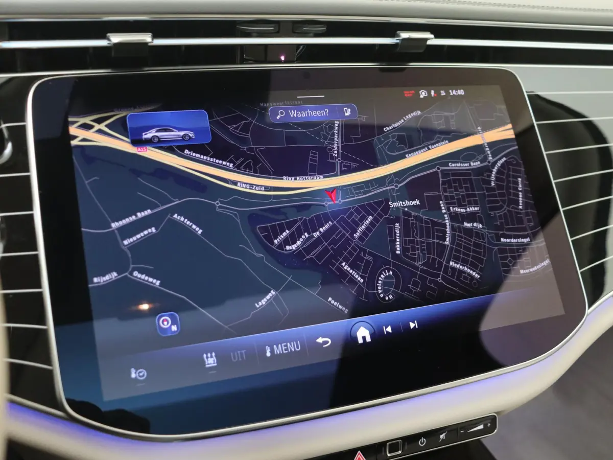400 e 4MATIC Exclusive Line / Panoramadak/ AIRMATIC/ Achterasbesturing/ Burmester 4D/ 20 inch/ Beige leder