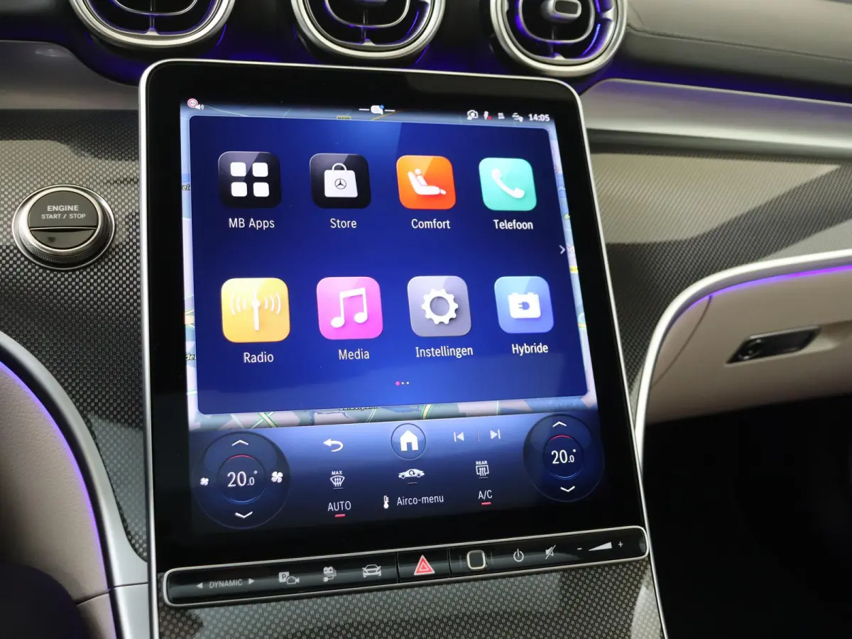300 e AMG Line / Premium Plus/ Burmester/ Head Up/ Stoelverwarming- & Ventilatie/ Panoramadak/ 19 inch/ Beige interieur