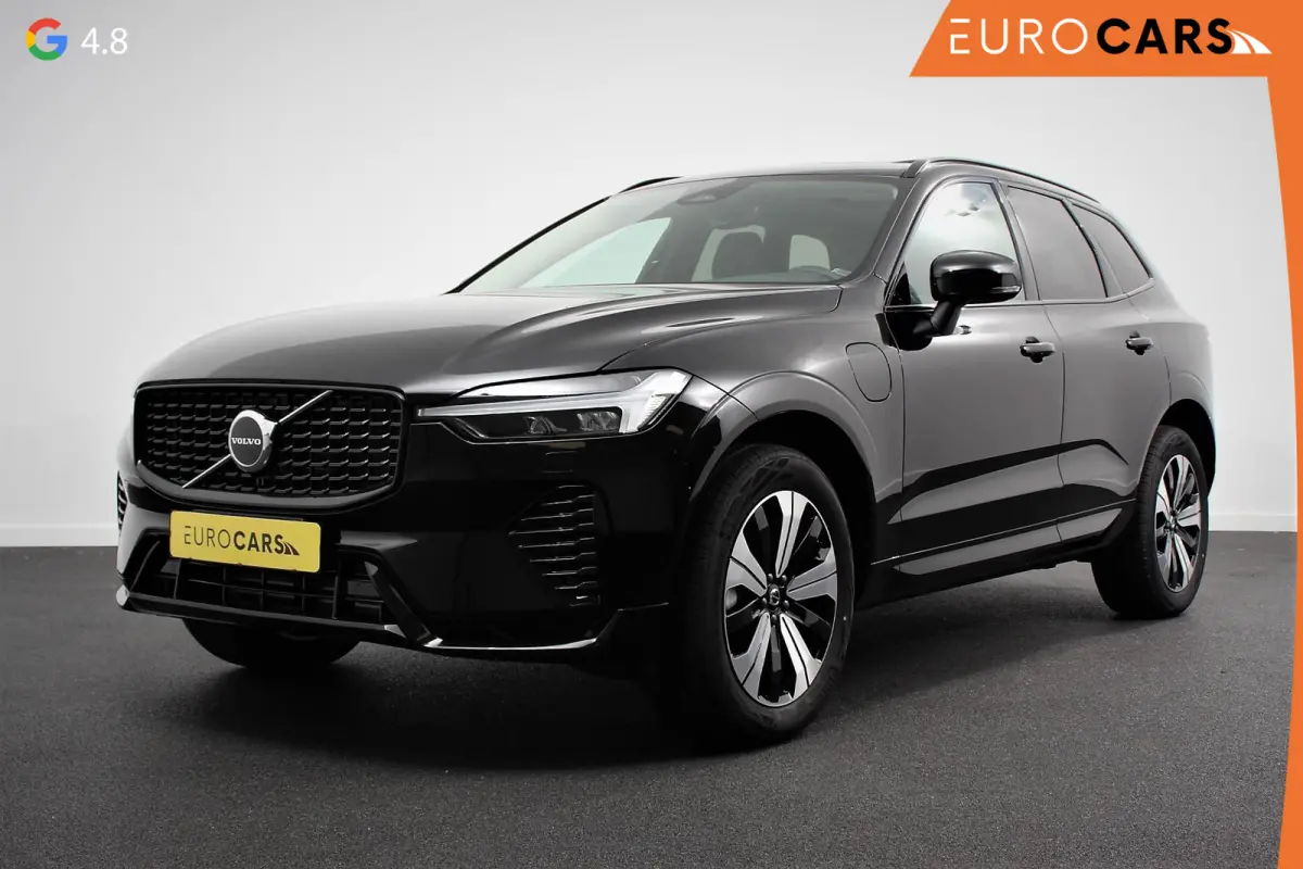 2.0 T6 Plug-in hybrid AWD Plus Dark Adaptieve cruise control Leder Navigatie Google Harman Kardon Panorama dak Lichtmetalen Velgen 19" Dab Stoelverwarming Camera Led Climate control Apple Ca