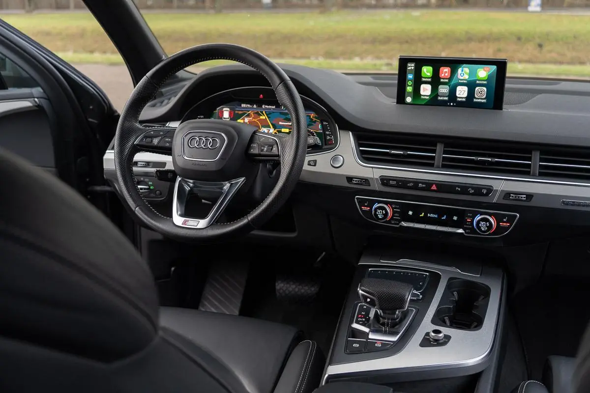 3.0 TDI e-tron Quattro Sport|S-Line|Org NL NAP|2e Eig|CarPlay|Luchtvering|Bose|Virtual|Trekhaak|LED|DubbelGlas|Dealer Onderhouden