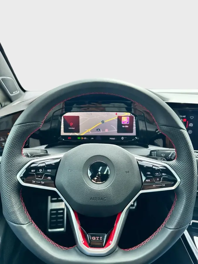 VW Golf GTI Clubsport 2.0 TSI DSG 300 PK Oryx White Full Options