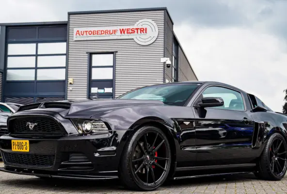 USA 3.7 VS Coupé | Maxton Pakket | Super Snake Motorkap | Shelby Look | Camera | Bluetooth