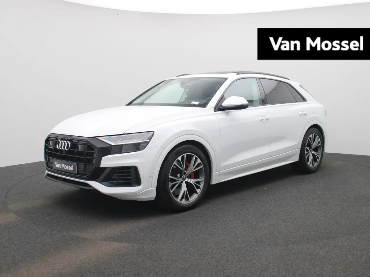 55 TFSI e quattro Pro Line l Adaptive cruise control l 360 camera l Head-up display l Dodehoek detectie l Bang & Olufsen l Luchtvering l Trekhaak l Optiekpakket zwart l Apple Carplay / Andro