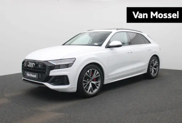 55 TFSI e quattro Pro Line 381 PK l Adaptive cruise control l 360 camera l Head-up display l Dodehoek detectie l Bang & Olufsen l Luchtvering l Trekhaak l Optiekpakket zwart l Apple Carplay 