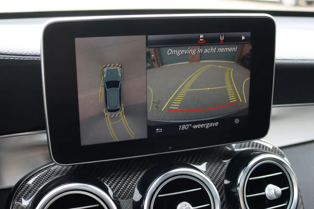 AMG 43 4MATIC | Luchtvering | Distronic+ | Carbon | Memory | Burmester | Panoramadak | HUD | Trekhaak | Nightpakket | Leder | Surround Camera | Keyless Go |