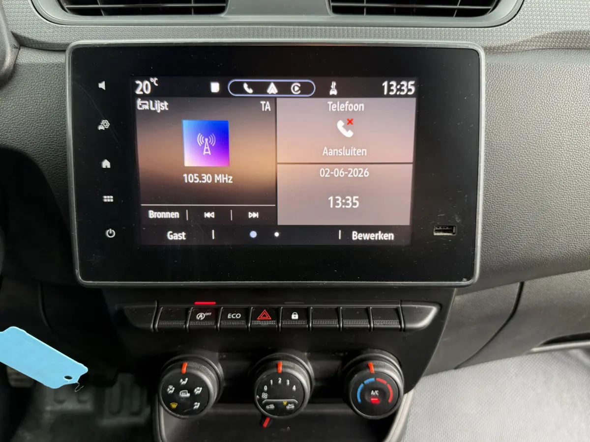 1.5 dCi 95pk L1 Cruise Control Airco Carplay